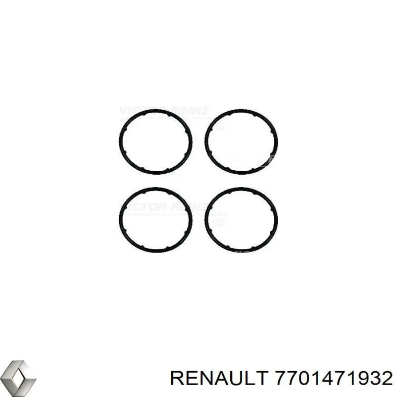 7701471932 Renault (RVI) прокладка впускного колектора