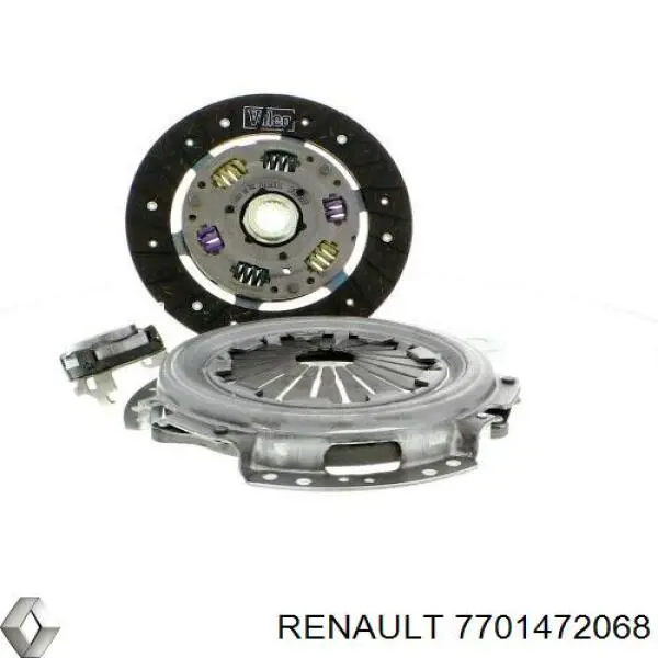 Купити 7701472068 Renault (RVI) Комплект зчеплення (диск, корзина, підшипник)