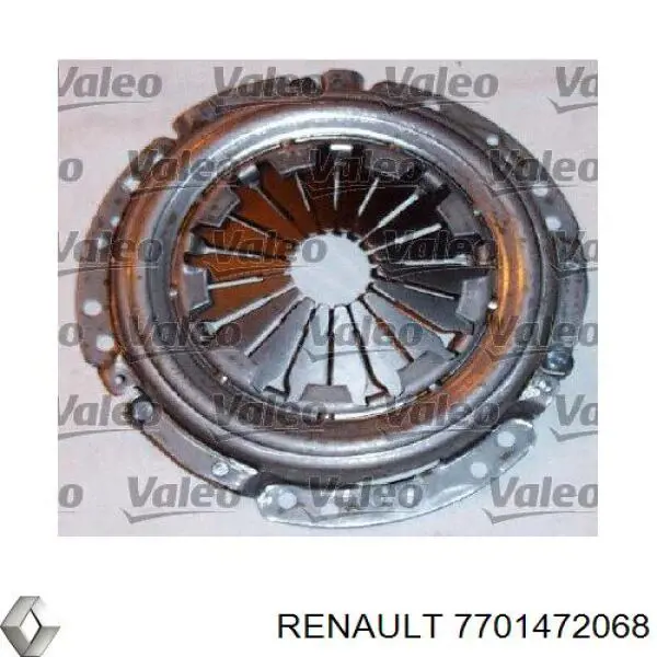 Комплект зчеплення (3 частини) 7701472068 Renault (RVI)