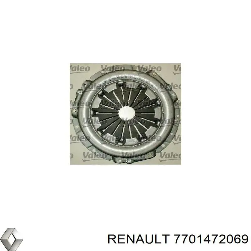 Комплект зчеплення (3 частини) Renault (RVI) 7701472069 ціна, від 131.33 USD