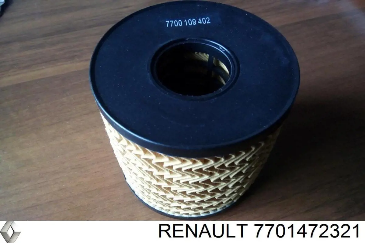 7701472321 Renault (RVI) фільтр масляний