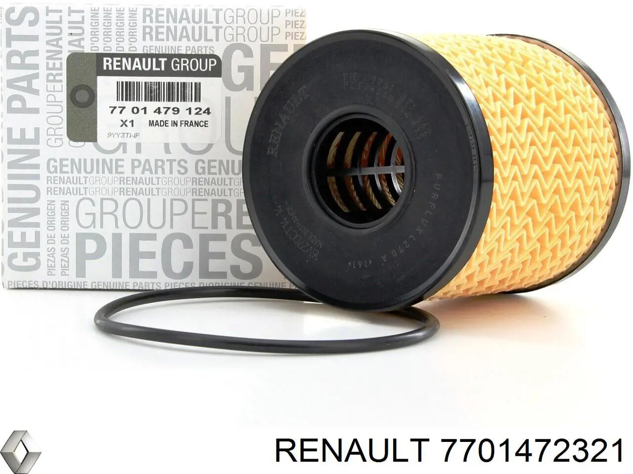 Масляний фільтр двигуна Renault (RVI) 7701472321 ціна, від 6.51 USD