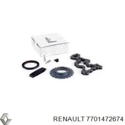 7701472674 Renault (RVI) ланцюг масляного насоса, комплект