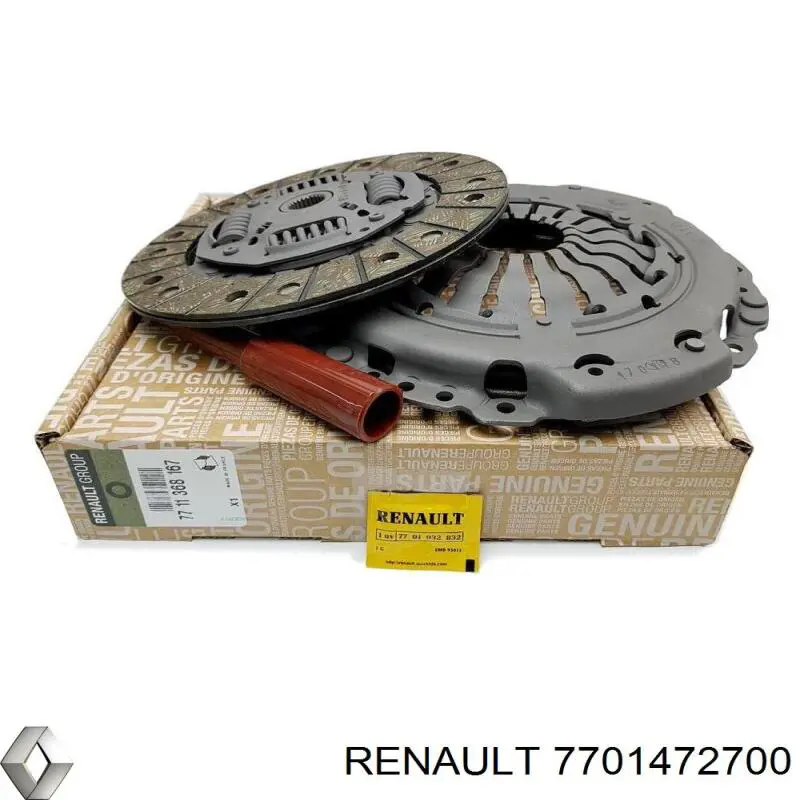 Купити 7701472700 Renault (RVI) Комплект зчеплення (диск, корзина, підшипник)