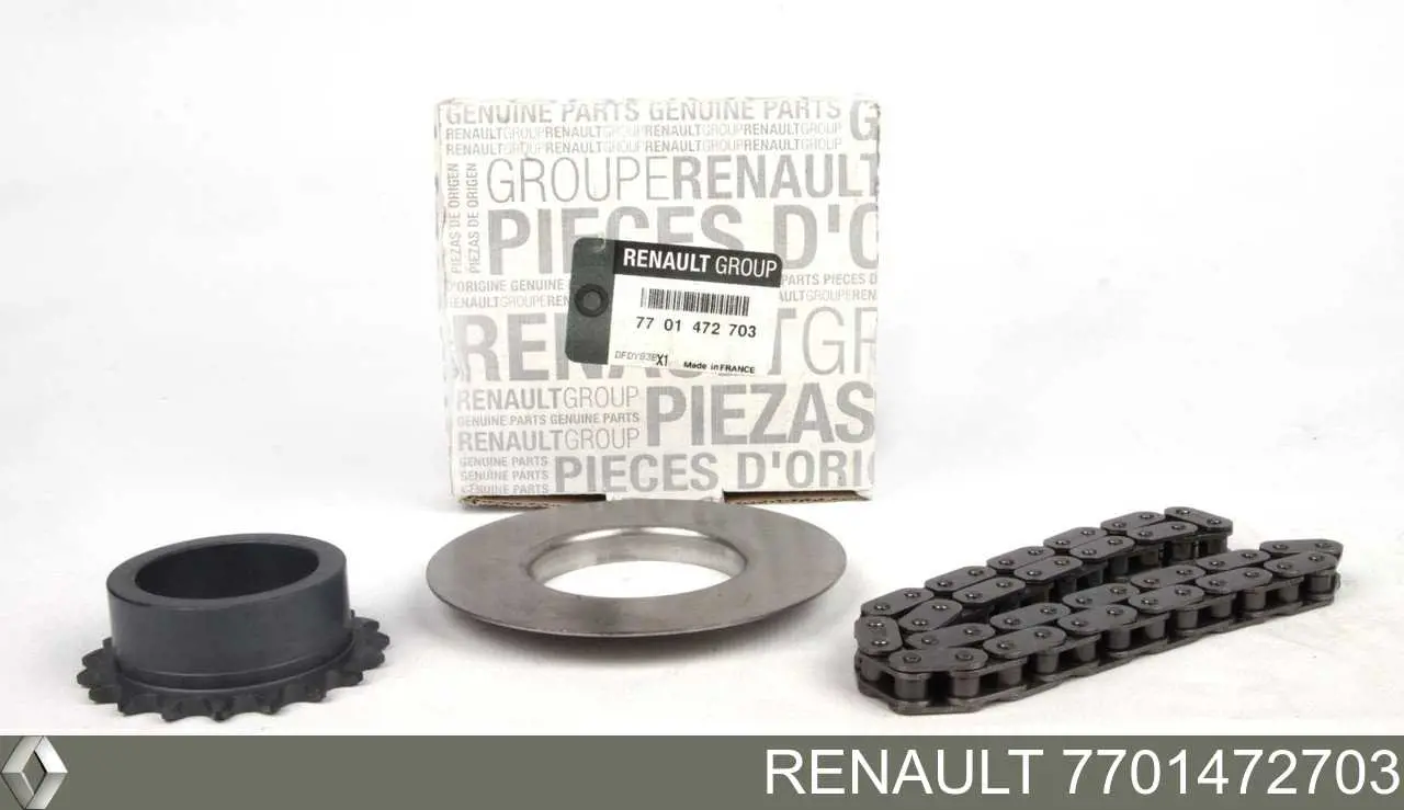 Ланцюг масляного насоса, комплект Renault (RVI) 7701472703 ціна, від 29.71 USD