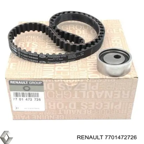 Комплект ГРМ Renault (RVI) 7701472726 ціна, від 32.90 USD