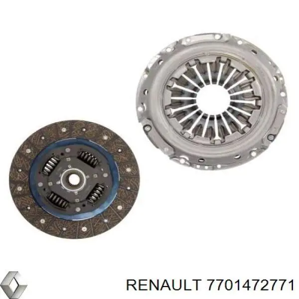 Комплект зчеплення (3 частини) Renault (RVI) 7701472771 ціна, від 167.54 USD