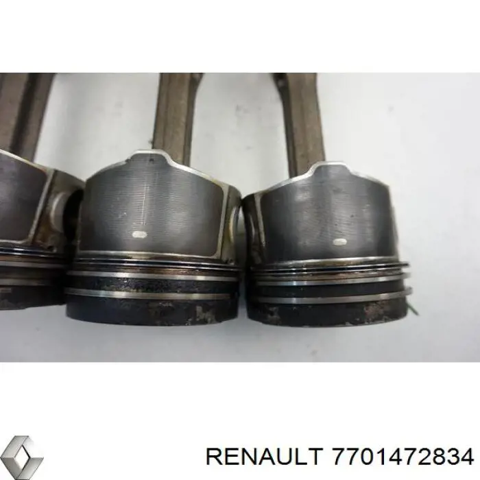 Купити 7701472834 Renault (RVI) Поршень в комплекті на 1 циліндр, STD