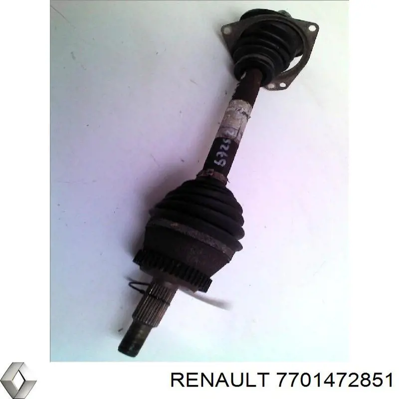 Привід передній лівий Renault (RVI) 7701472851 ціна, від 175.63 USD