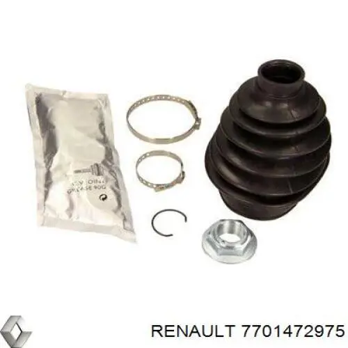 Пильник шарніра кутових швидкостей зовнішній передній Renault (RVI) 7701472975 ціна, від 14.54 USD