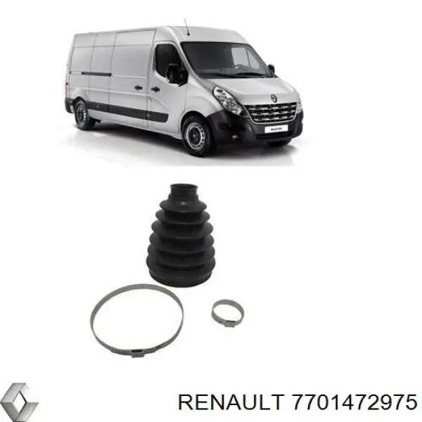 Купити 7701472975 Renault (RVI) Пильник шарніра приводу