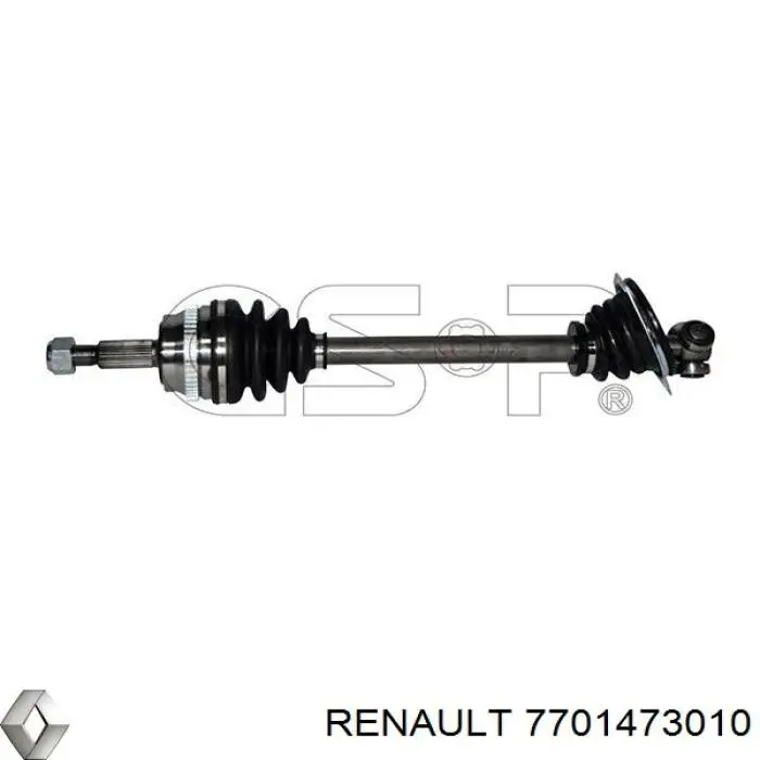 Привід передній лівий Renault (RVI) 7701473010 ціна, від 56.01 USD
