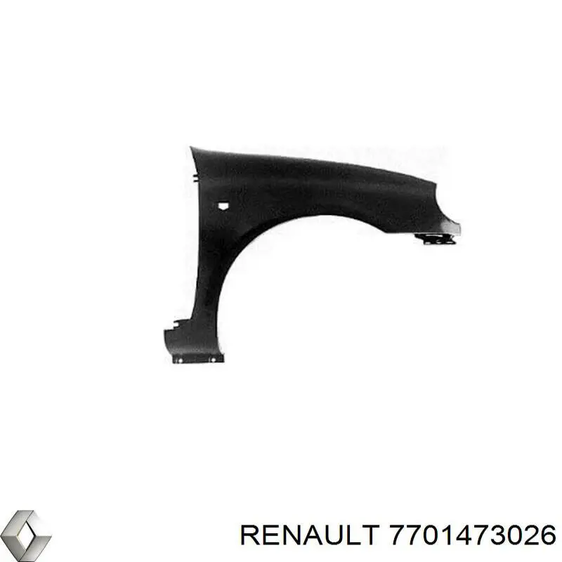 Купити 7701471381 Renault (RVI) Крила