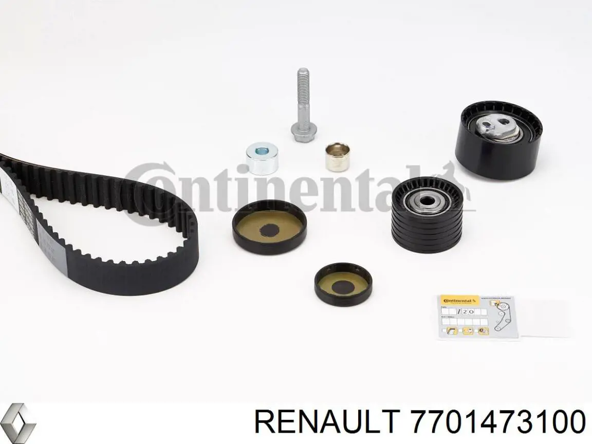 7701473100 Renault (RVI) комплект грм