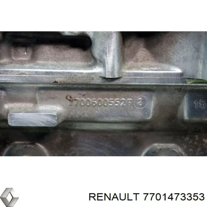 Головка двигуна Renault (RVI) 7701473353 ціна, від 202.93 USD