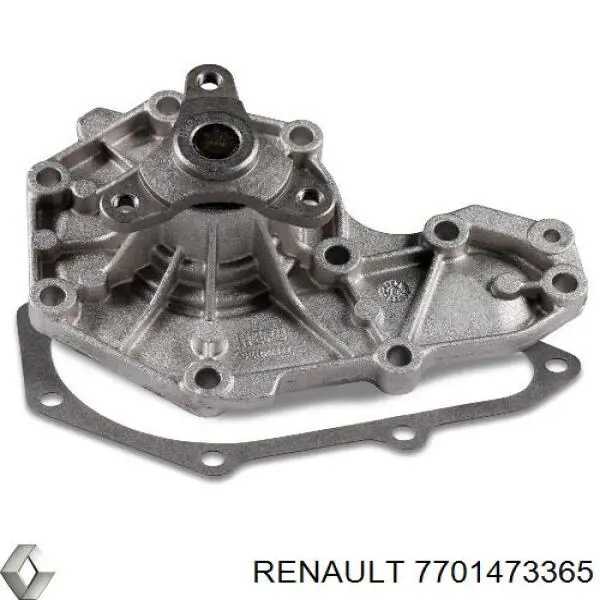 7701473365 Renault (RVI) помпа водяна, (насос охолодження)
