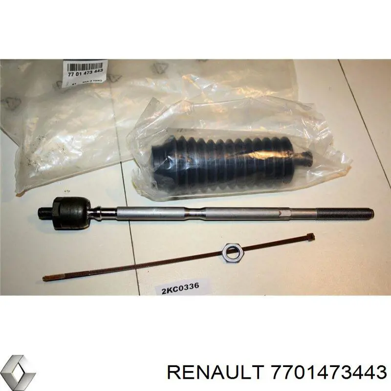 Тяга рульова поперечна Renault (RVI) 7701473443 ціна, від 13.65 USD