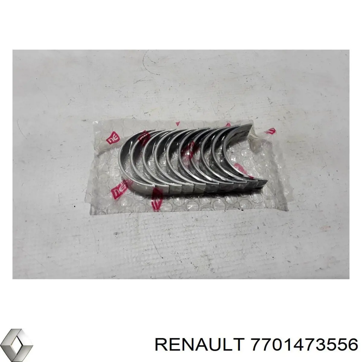Вкладиші коленвала, корінні, комплект, стандарт (STD) Renault (RVI) 7701473556 ціна, від 23.68 USD