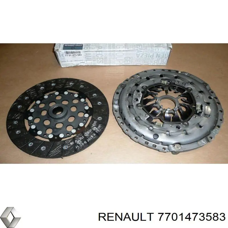 7701473583 Renault (RVI) комплект зчеплення (3 частини)