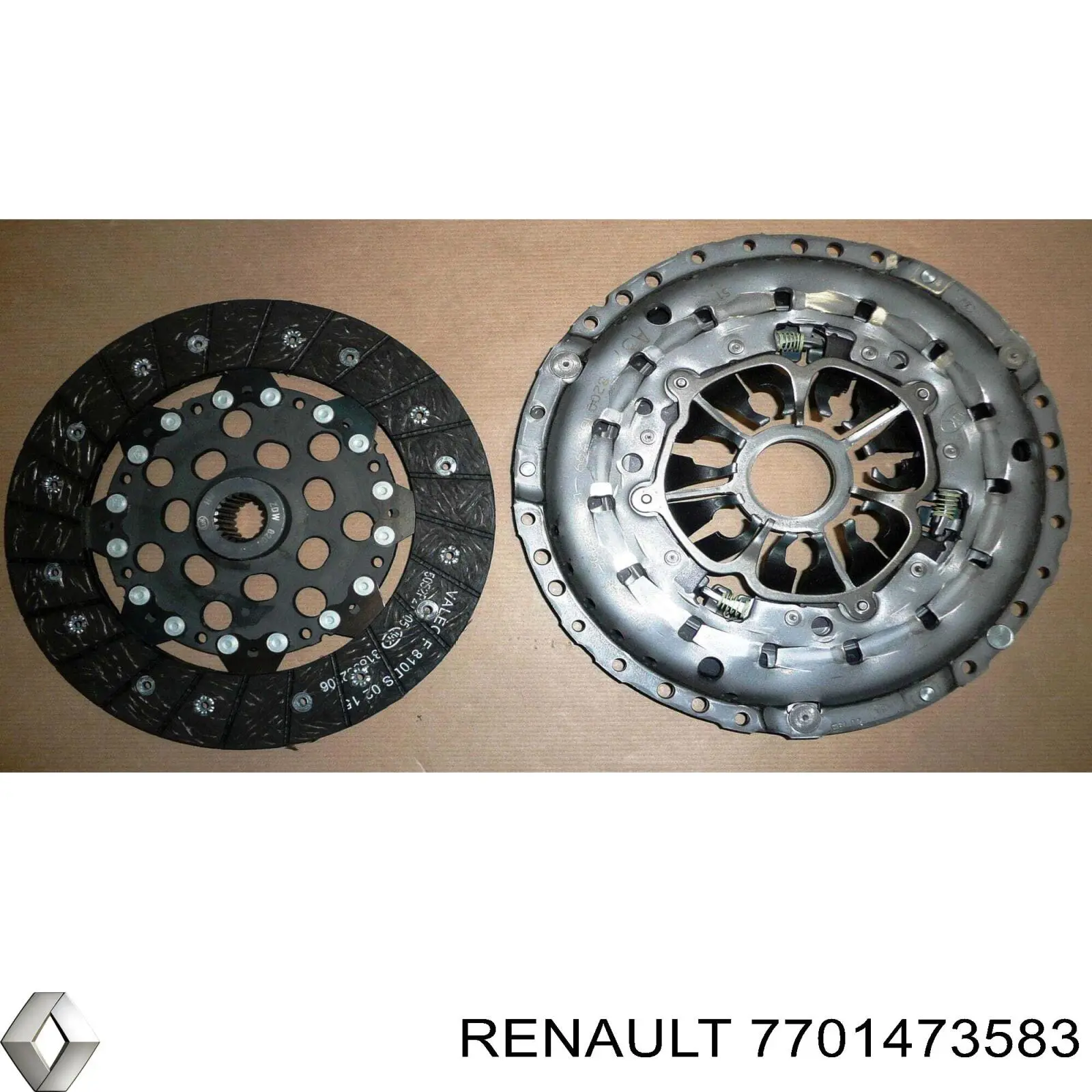 Комплект зчеплення (3 частини) Renault (RVI) 7701473583 ціна, від 159.66 USD