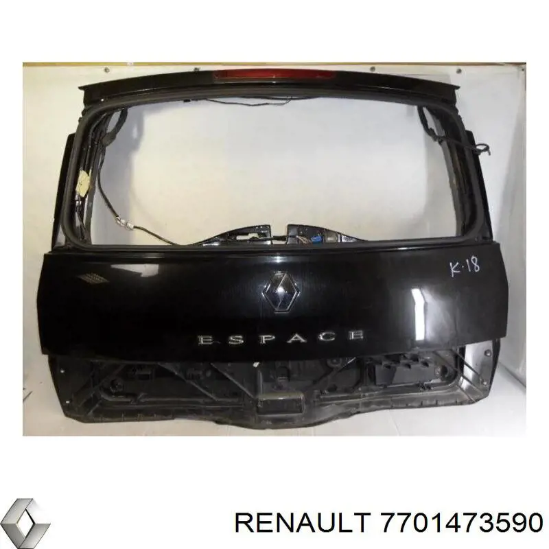 Купити 901007291R Renault (RVI) Задня ляда