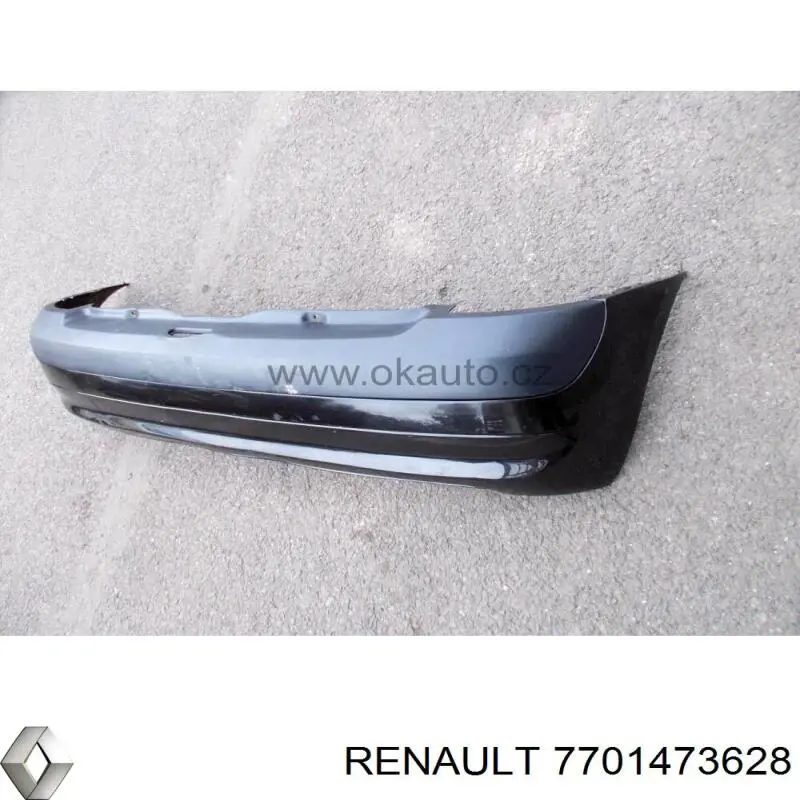 Кожух бампера заднього Renault (RVI) 7701473628 ціна, від 37.20 USD