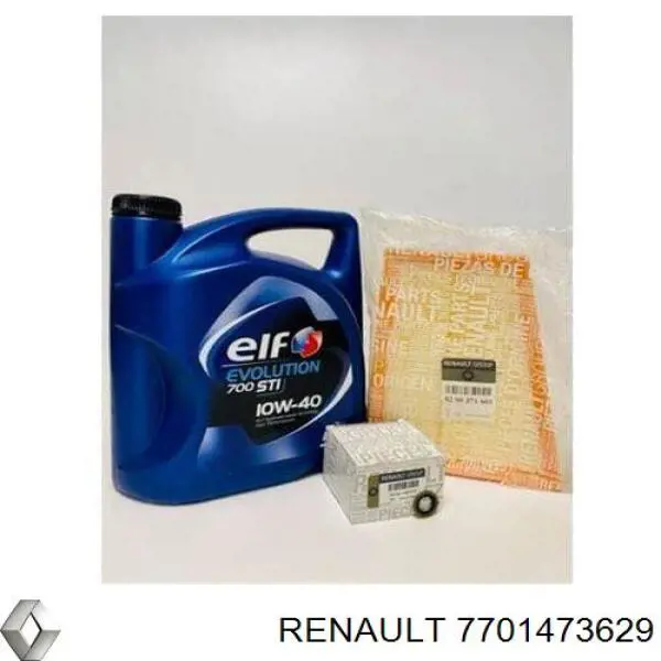 Купити 7701473629 Renault (RVI) Прокладка адаптера маслянного фільтра
