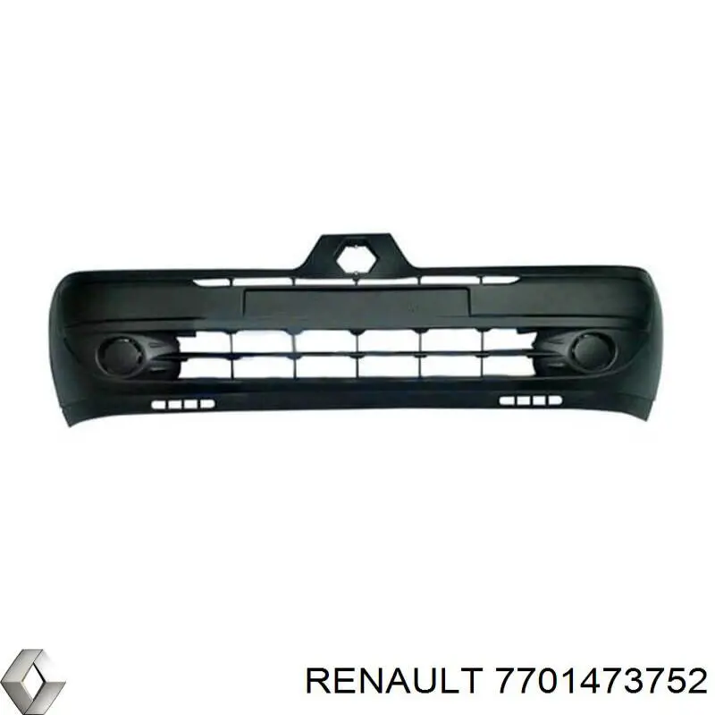 Купити 7701473752 Renault (RVI) Буфер (бампер) передній