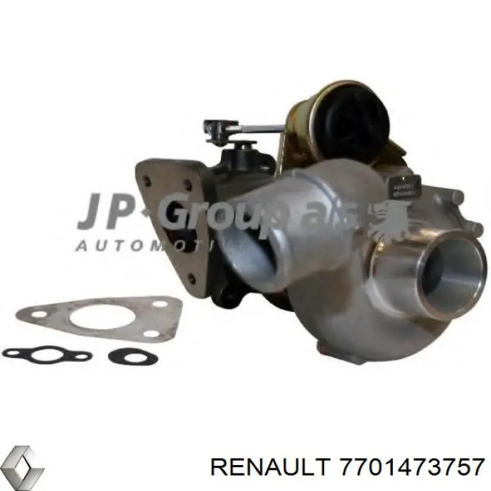 Турбіна 7701473757 Renault (RVI)