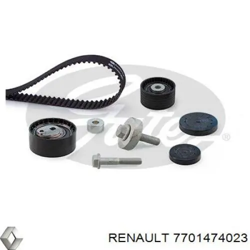 Ремінь ГРМ, комплект 7701474023 Renault (RVI)