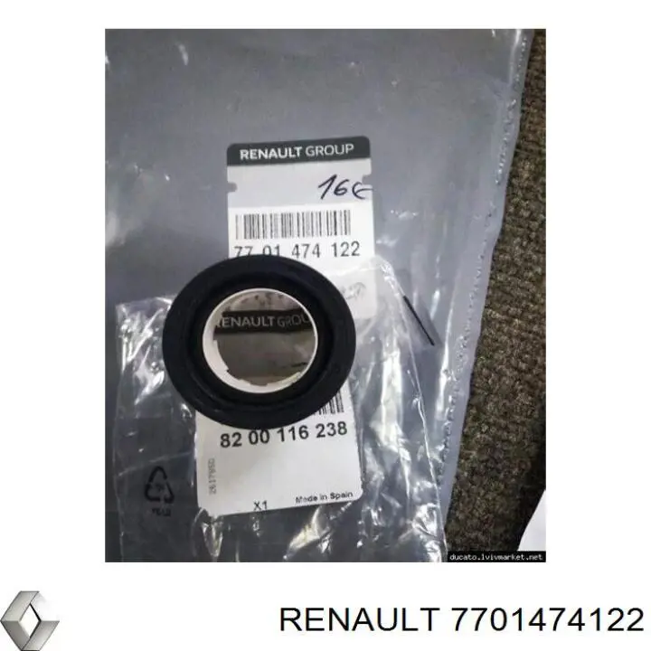 Купити 7701474122 Renault (RVI) Сальник піввісі переднього моста, правою