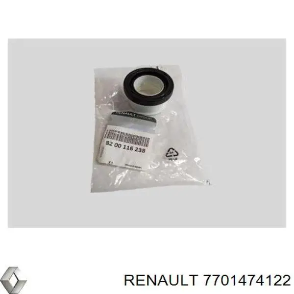 Сальник піввісі переднього моста, правою 7701474122 Renault (RVI)