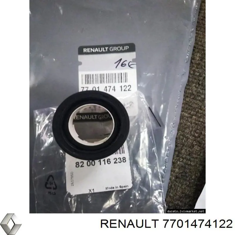 Сальник піввісі переднього моста, правою Renault (RVI) 7701474122 ціна, від 25.75 USD