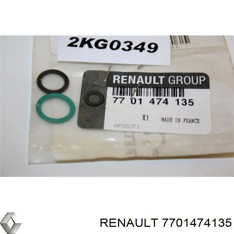 Форсунки (ремкомплект) Renault (RVI) 7701474135 ціна, від 2.81 USD