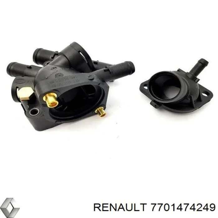 Кожух термостата Renault (RVI) 7701474249 ціна, від 20.95 USD