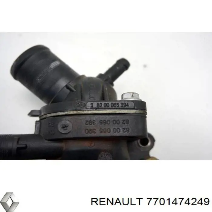 Кожух термостата Renault (RVI) 7701474249 ціна, від 19.55 USD