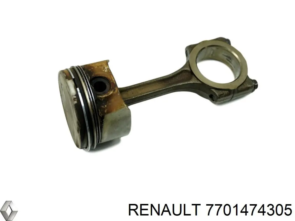 Купити 7701474305 Renault (RVI) Поршень в комплекті на 1 циліндр, STD