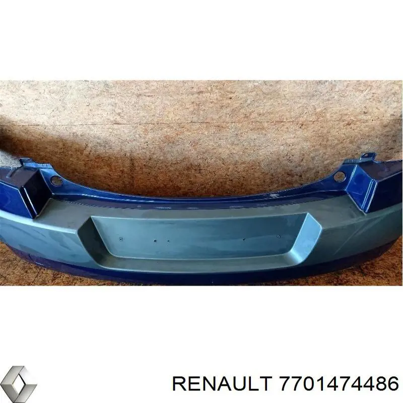 Кожух бампера заднього Renault (RVI) 7701474486 ціна, від 57.01 USD