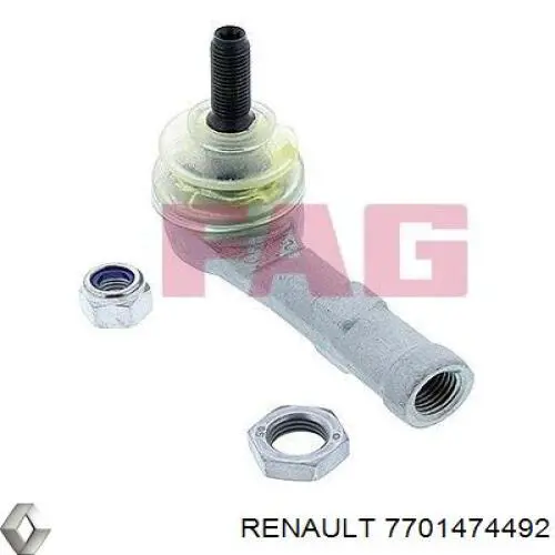 Купити 7701474492 Renault (RVI) Рульовий наконечник