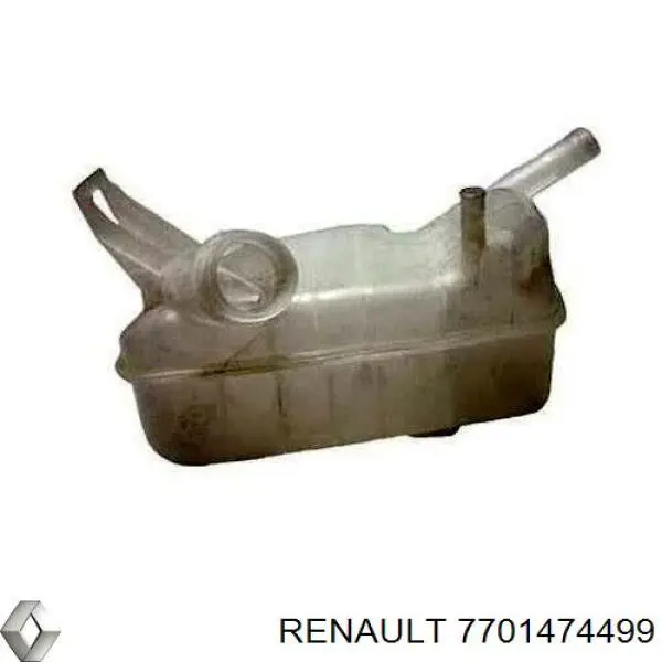 Бачок системи охолодження двигуна розширювальний Renault (RVI) 7701474499 ціна, від 14.77 USD