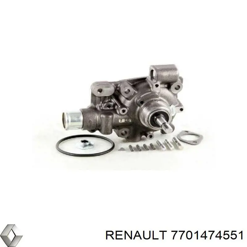 Помпа 7701474551 Renault (RVI)