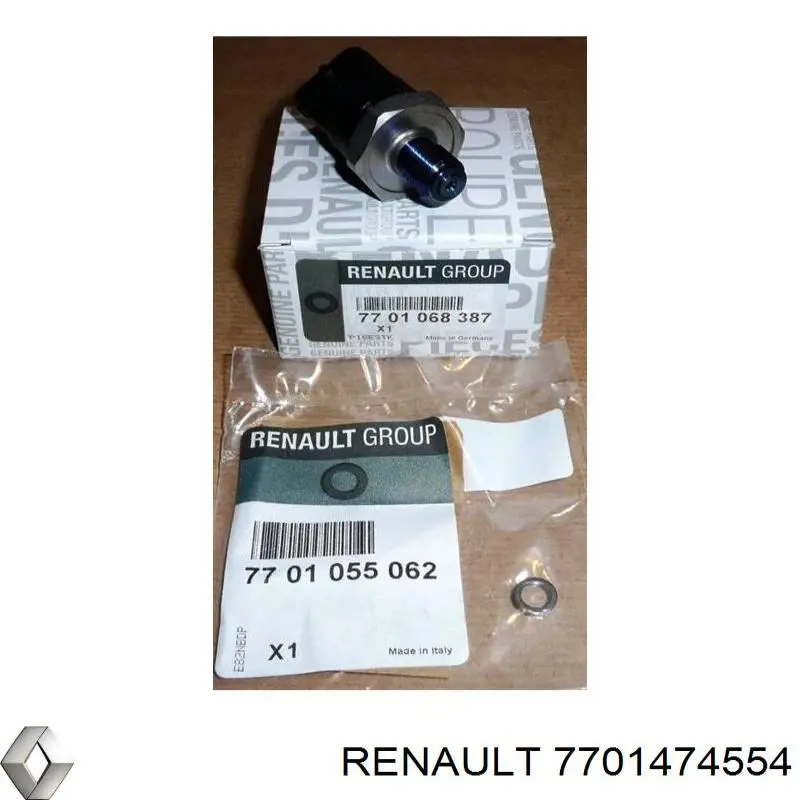 Датчик тиску палива Renault (RVI) 7701474554 ціна, від 111.14 USD