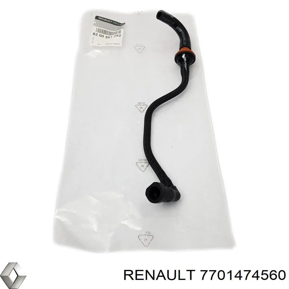 Трубка/шланг подачі масла до турбіни Renault (RVI) 7701474560 ціна, від 17.96 USD