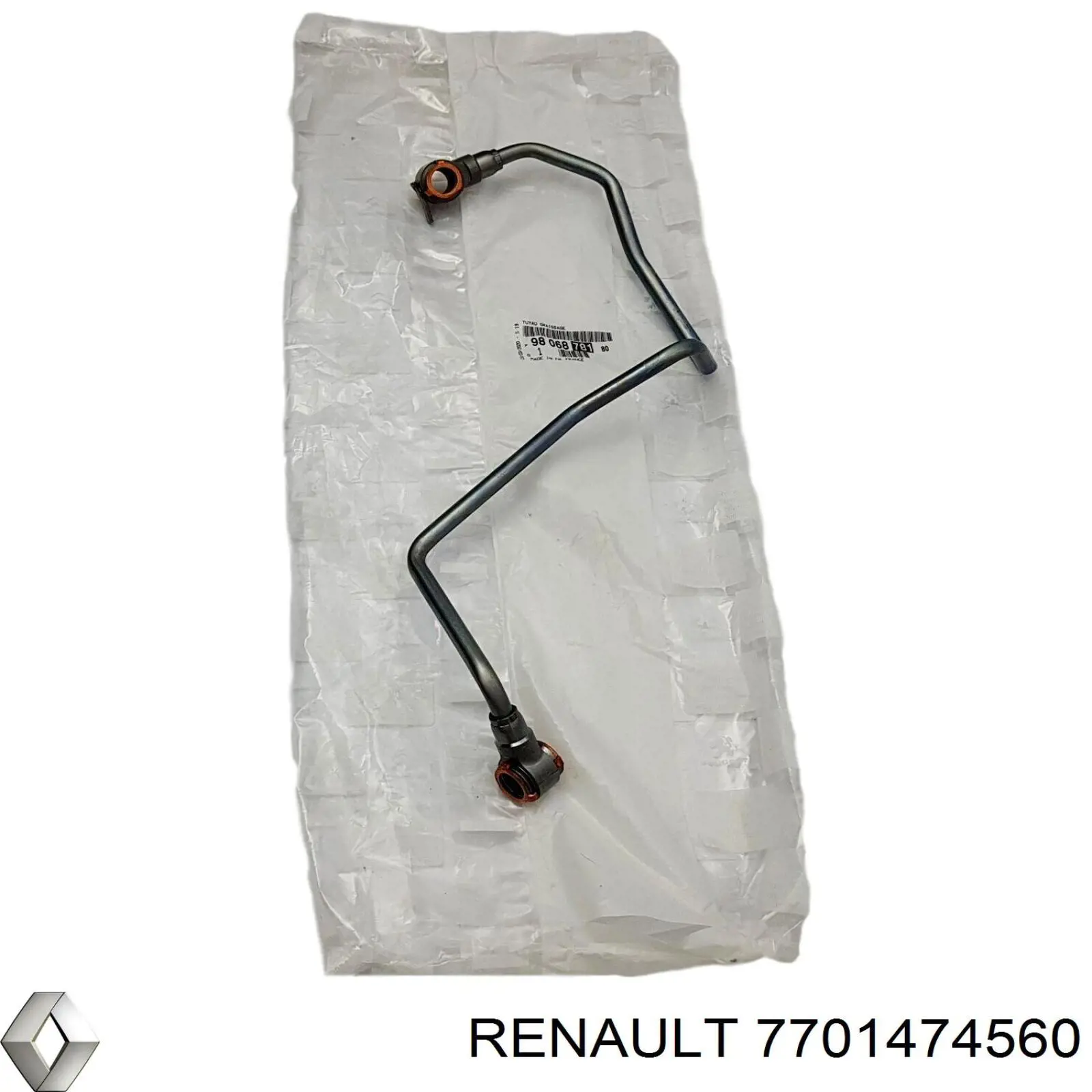 Купити 7701474560 Renault (RVI) Трубка/шланг подачі масла до турбіни