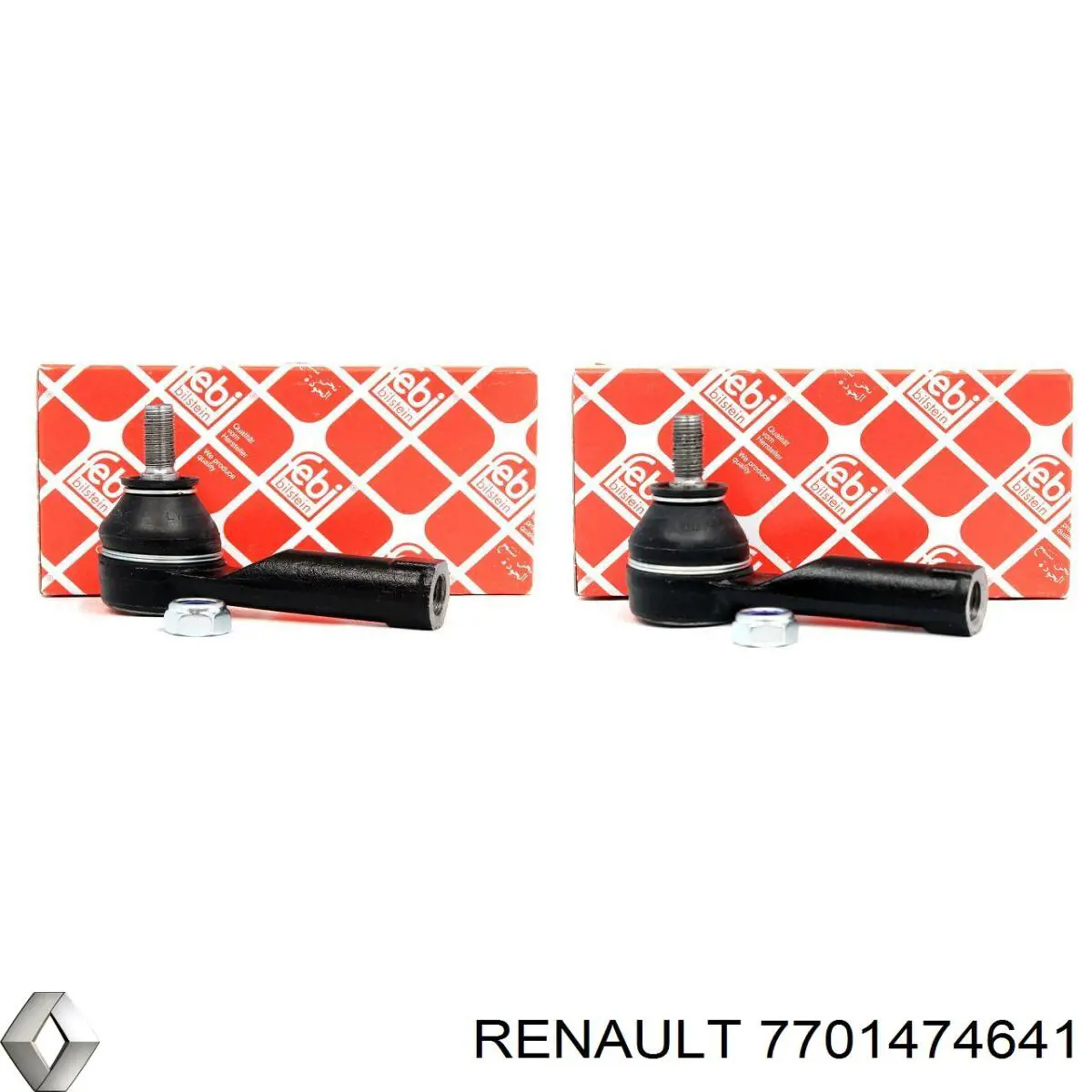 Наконечник рульовий Renault (RVI) 7701474641 ціна, від 7.84 USD
