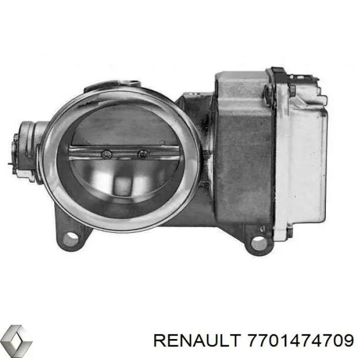 Заслінка повітряна Renault (RVI) 7701474709