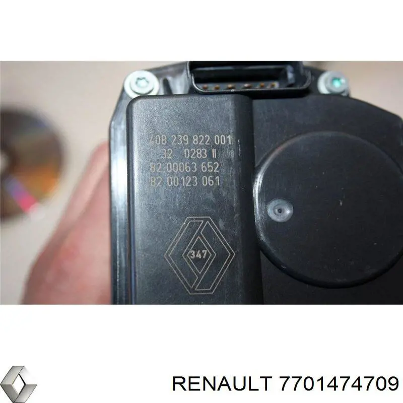 7701474709 Renault (RVI) Дросільна заслінка в зборі