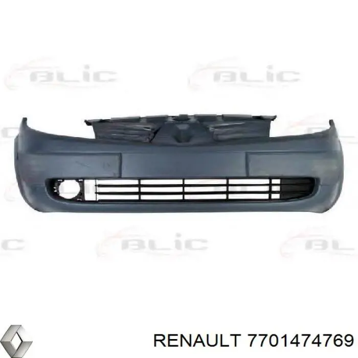 Купити 7701474769 Renault (RVI) Буфер (бампер) передній