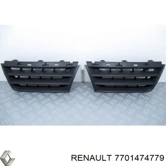 Решетка радиатора на Renault Scenic GRAND II 