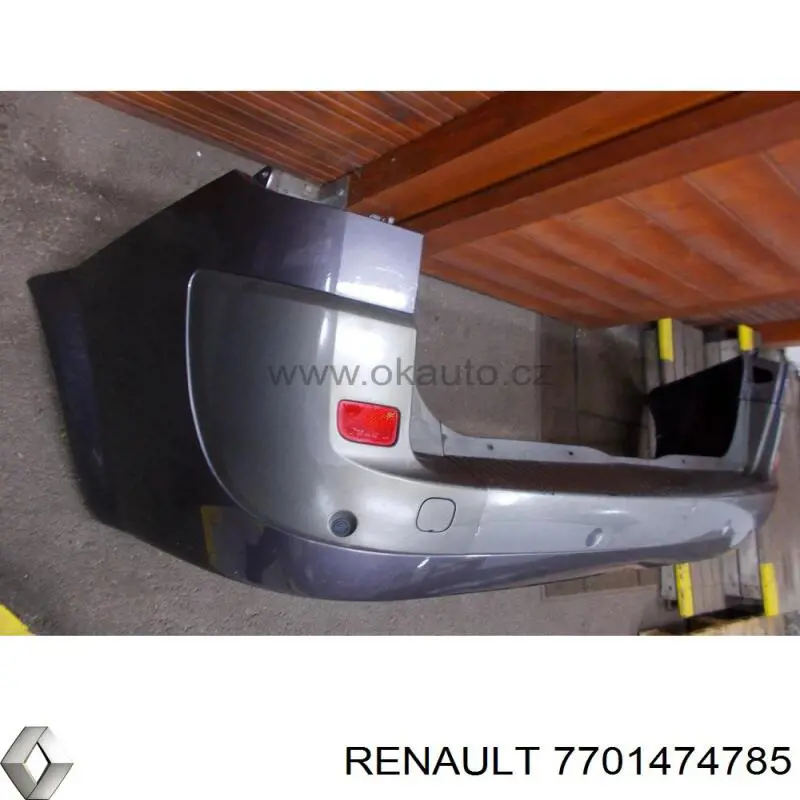 Кожух бампера заднього Renault (RVI) 7701474785 ціна, від 56.37 USD